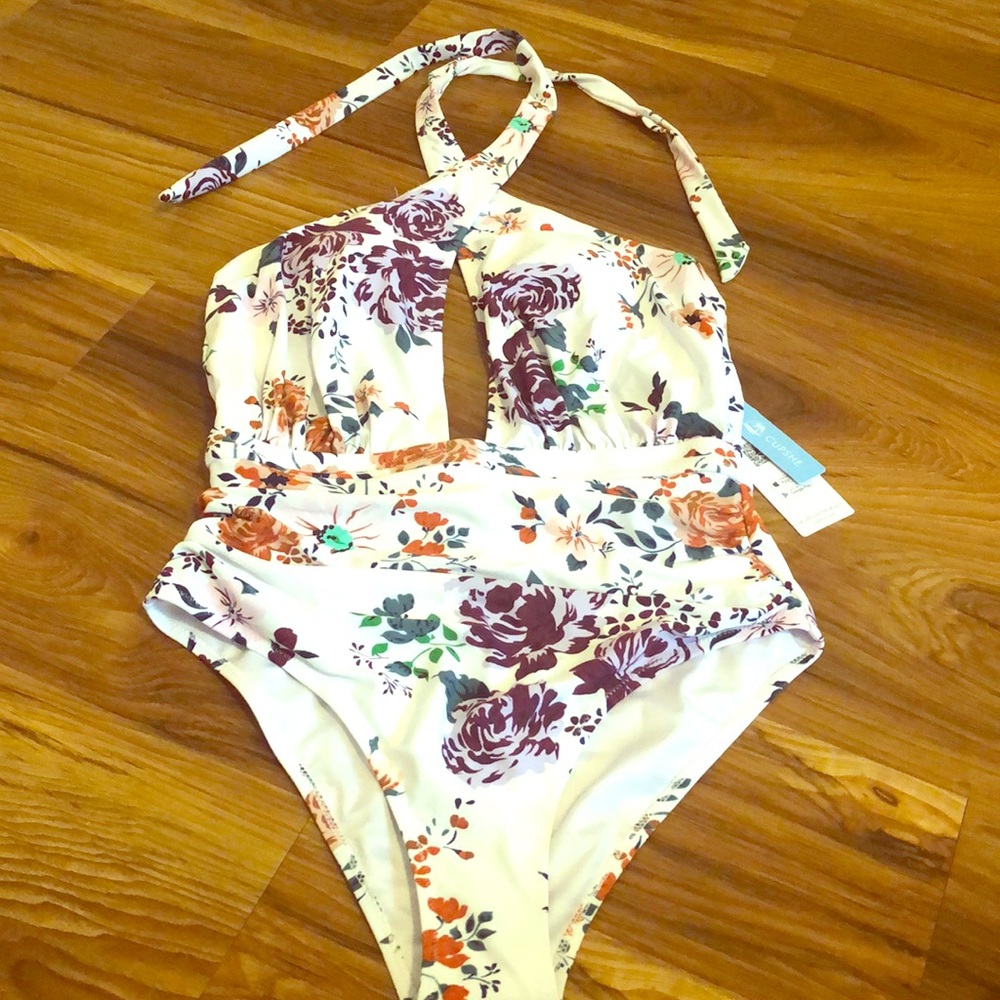 Rose Garden Wrap 1 piece swimsuit